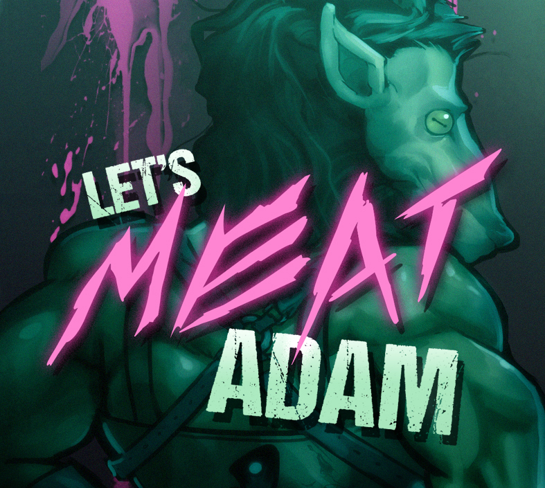 Let's MEAT Adam poster