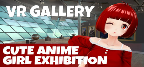 VR GALLERY - Cute Anime Girl Exhibition poster