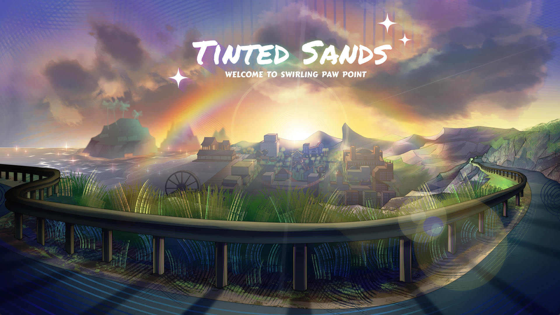 Tinted Sands: Welcome to Swirling Paw Point [v0.004] [Drewfy] poster
