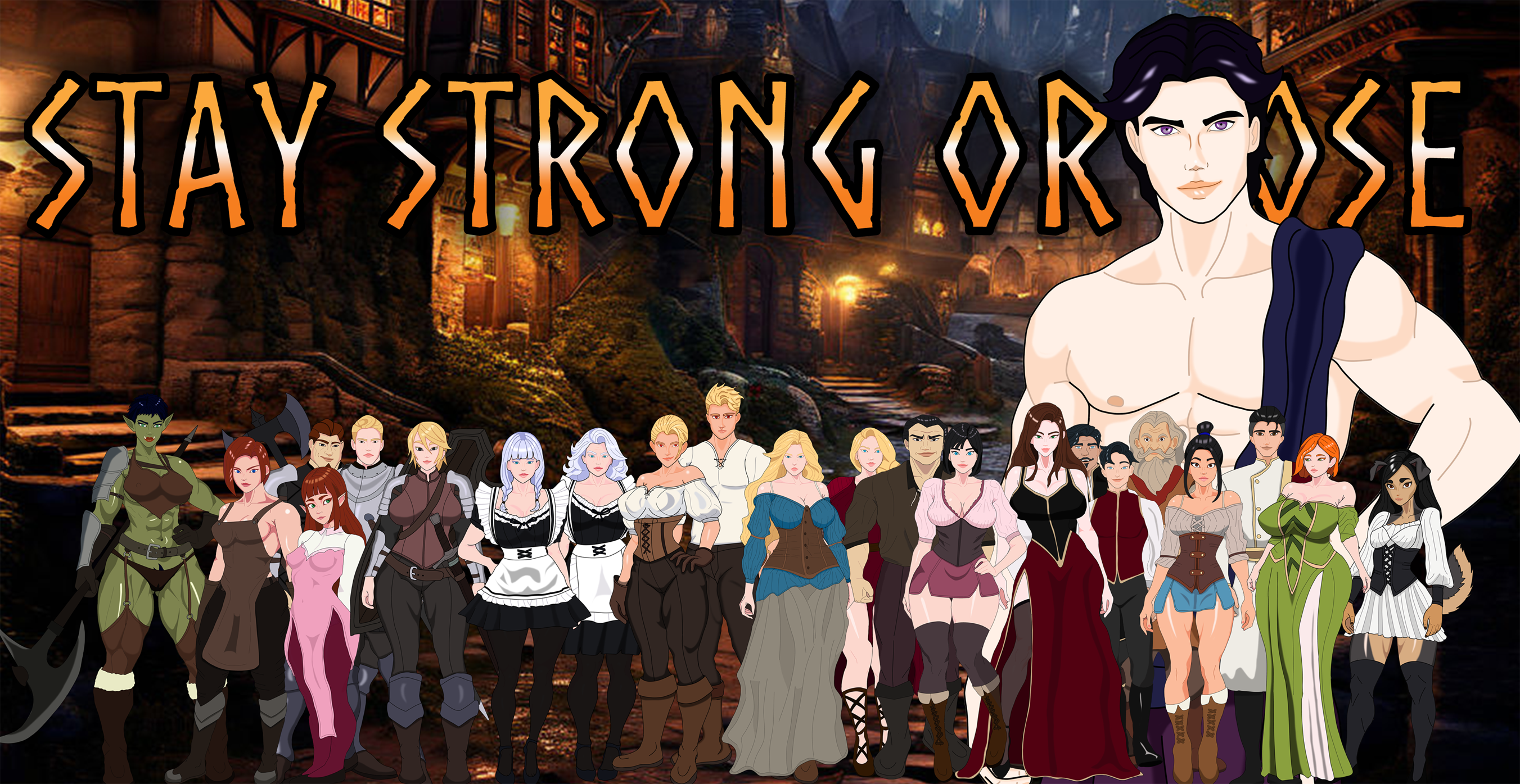 Stay Strong or Lose [v0.0.1A] [Lust Vamp] poster