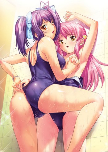 Gakkou Mizugi ~Semen Pool de Oyoidara~ poster