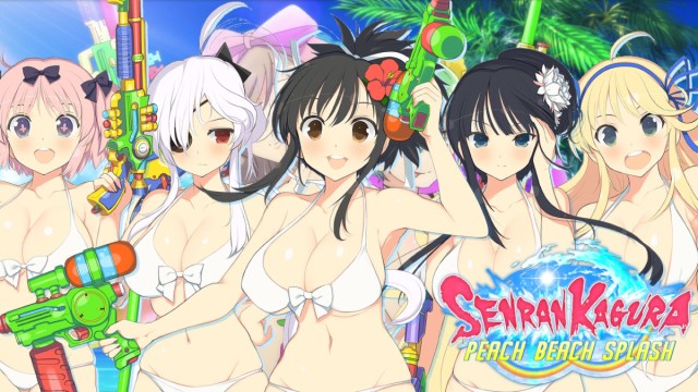 Senran Kagura Peach Beach Splash poster