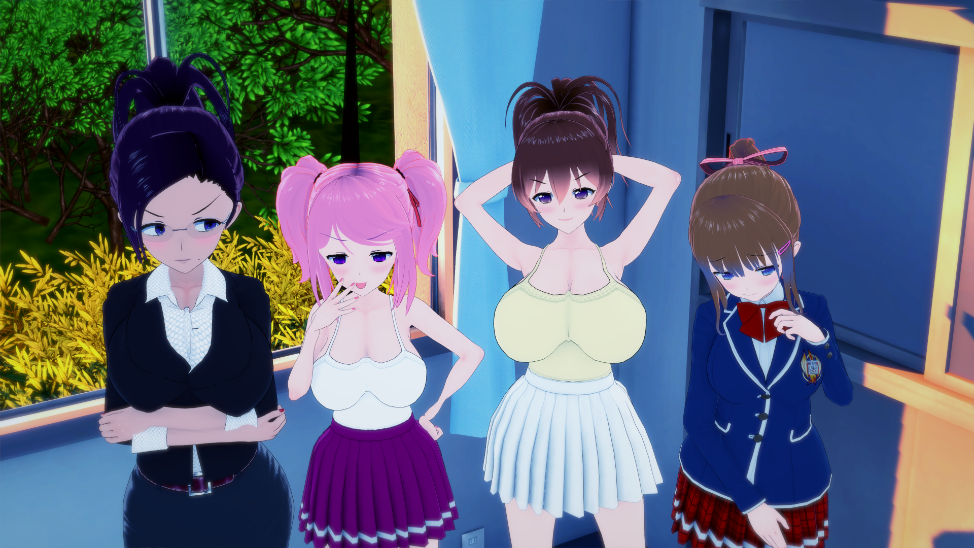 Kamiyama Ero Doki School [v0.10.0b] [EROUNIC] v0.10.0b - free game download,  reviews, mega - xGames