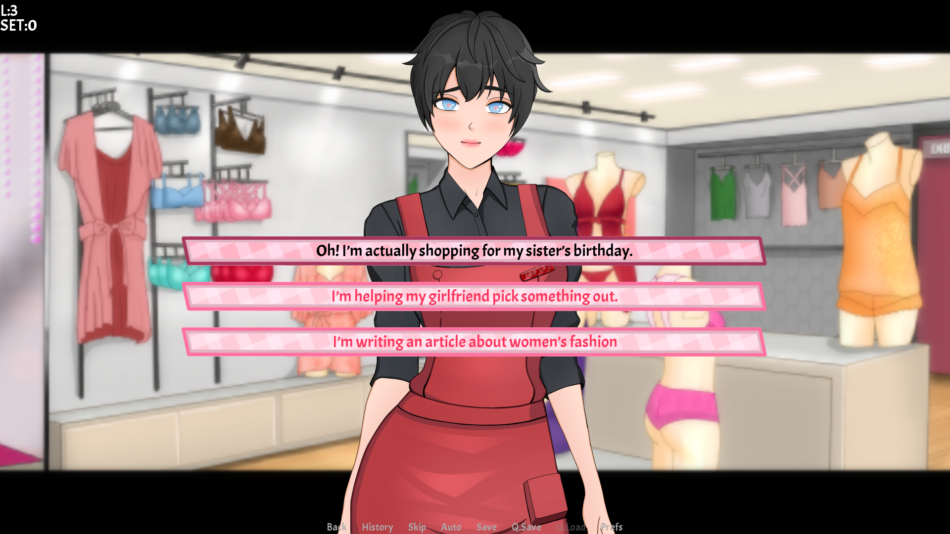 Pookie's Lingerie Shop [Demo] [Pookie] [DEMO]