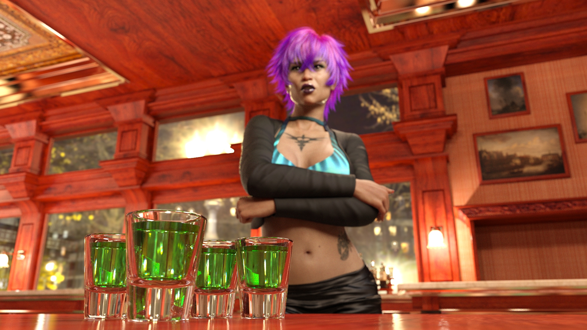 free virtual bartender girlfriend sex games