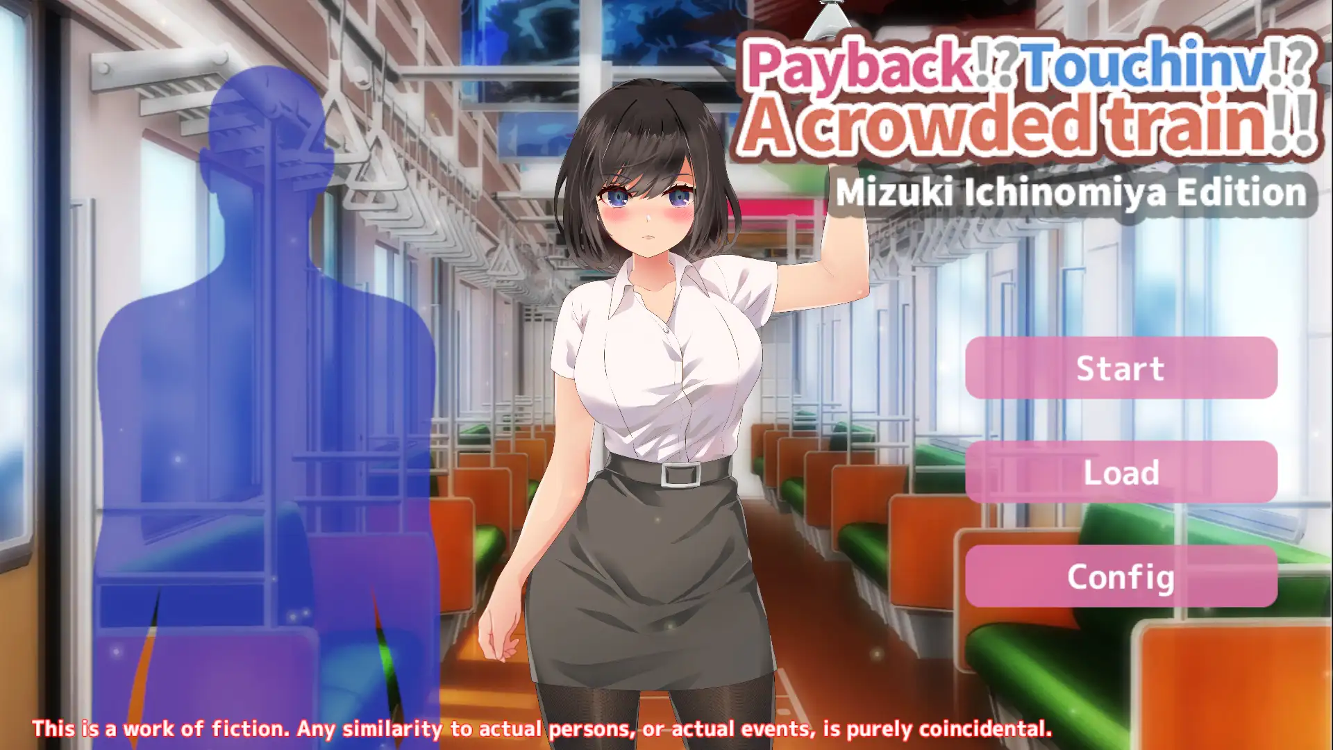 Payback!? Touchinv!? A Crowded Train!! Mizuki Ichinomiya Edition [Final] [HalftoneDot] poster