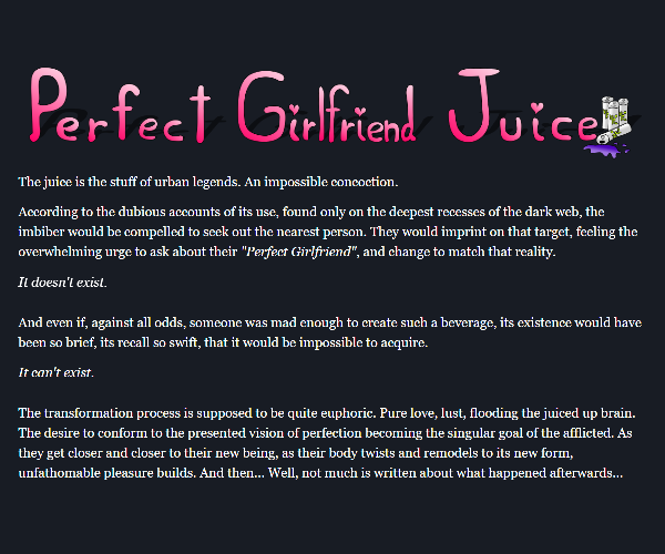 Perfect Girlfriend Juice [v1.0.0] [Herrozod] v1.0.0