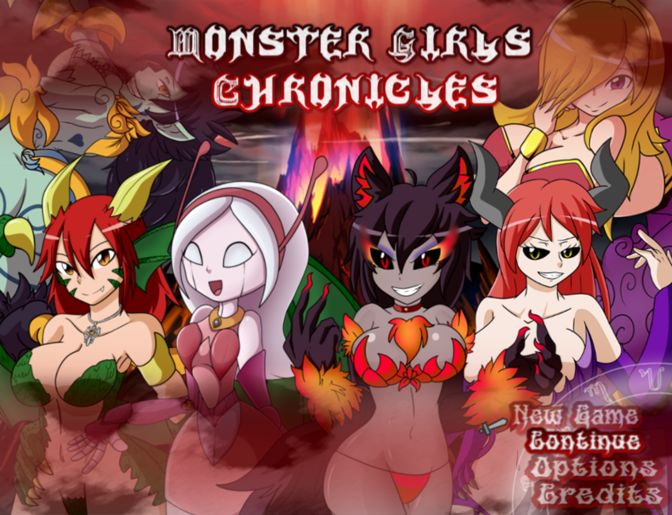 Moster girl porn games