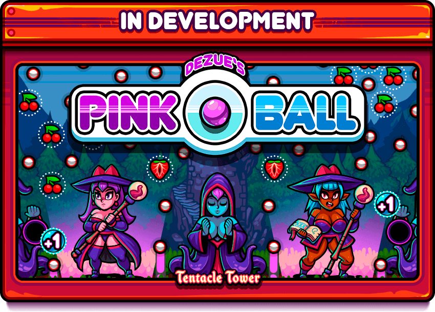 PinkOball Tentacle Tower poster