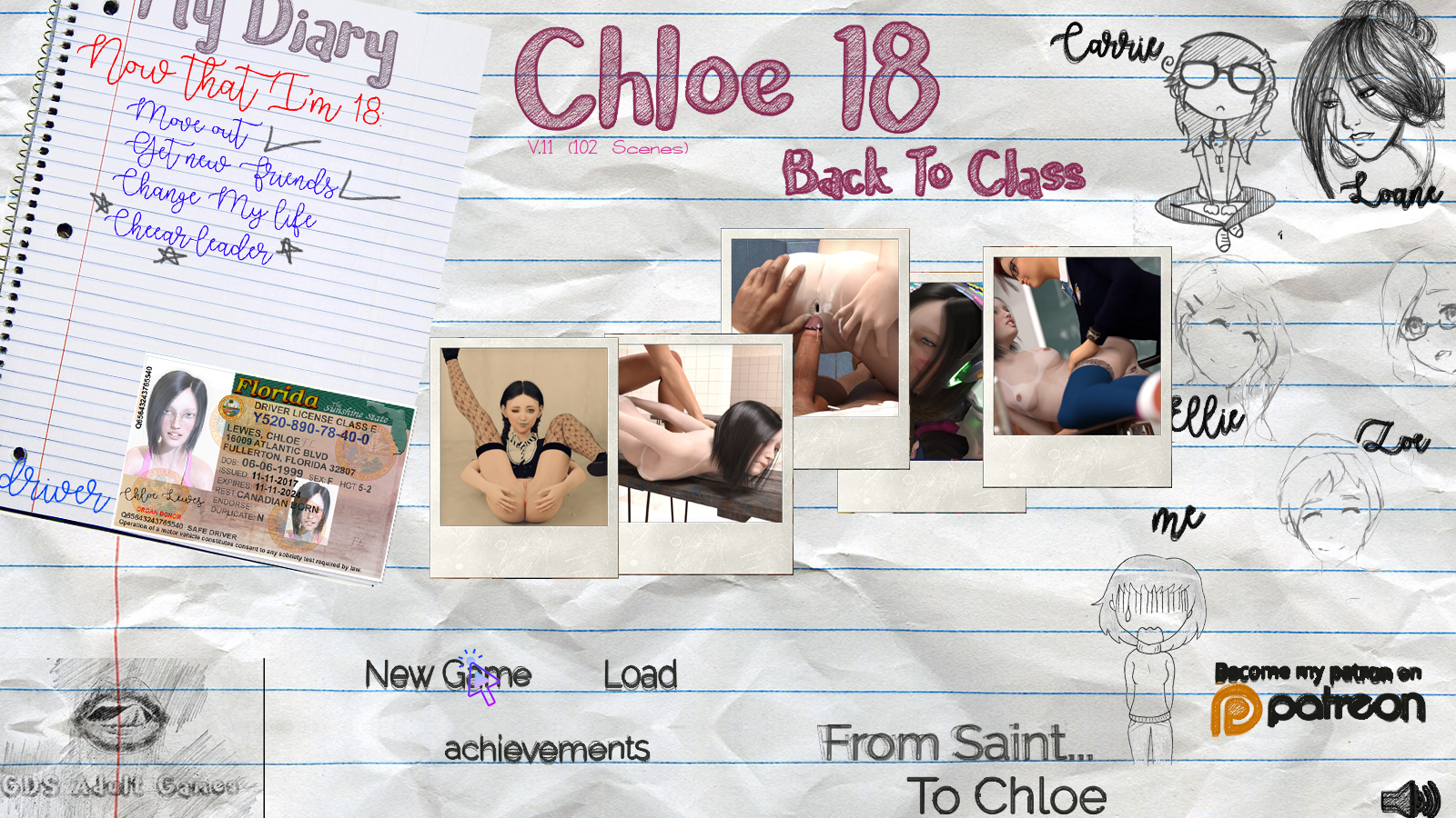 Chloe18 - Back To Class poster