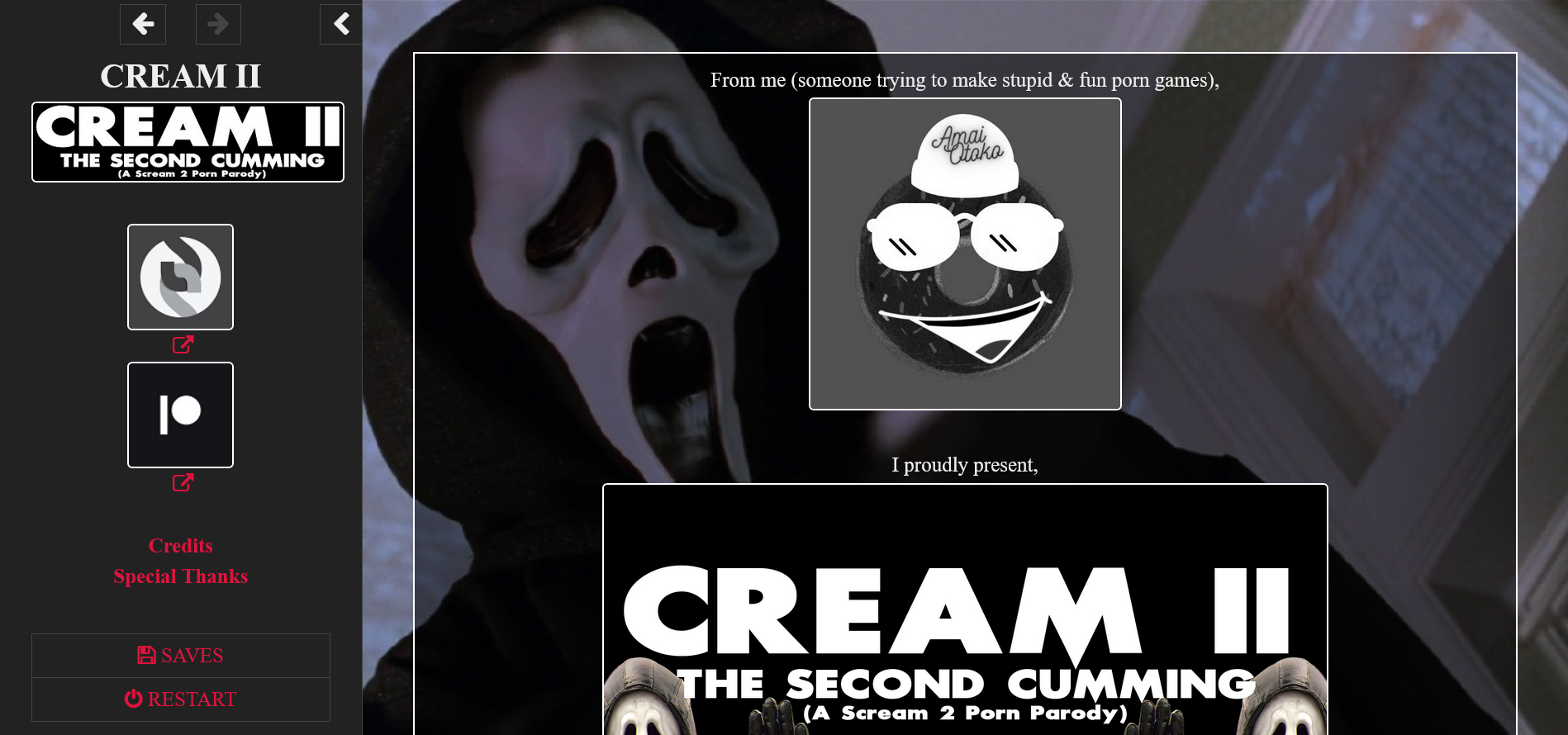 Cream II: The Second Cumming – A Scream 2 Porn Parody [Final] [Amai Otoko]