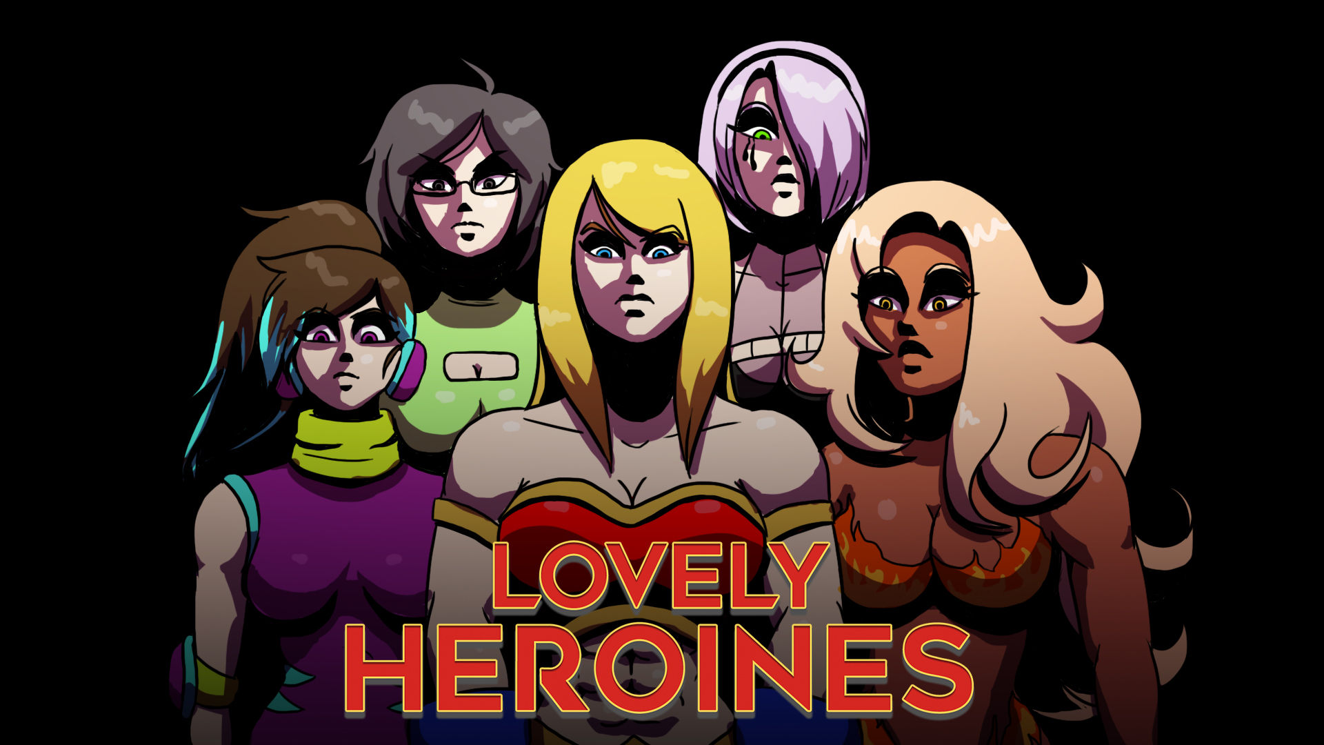 Lovely Heroines poster