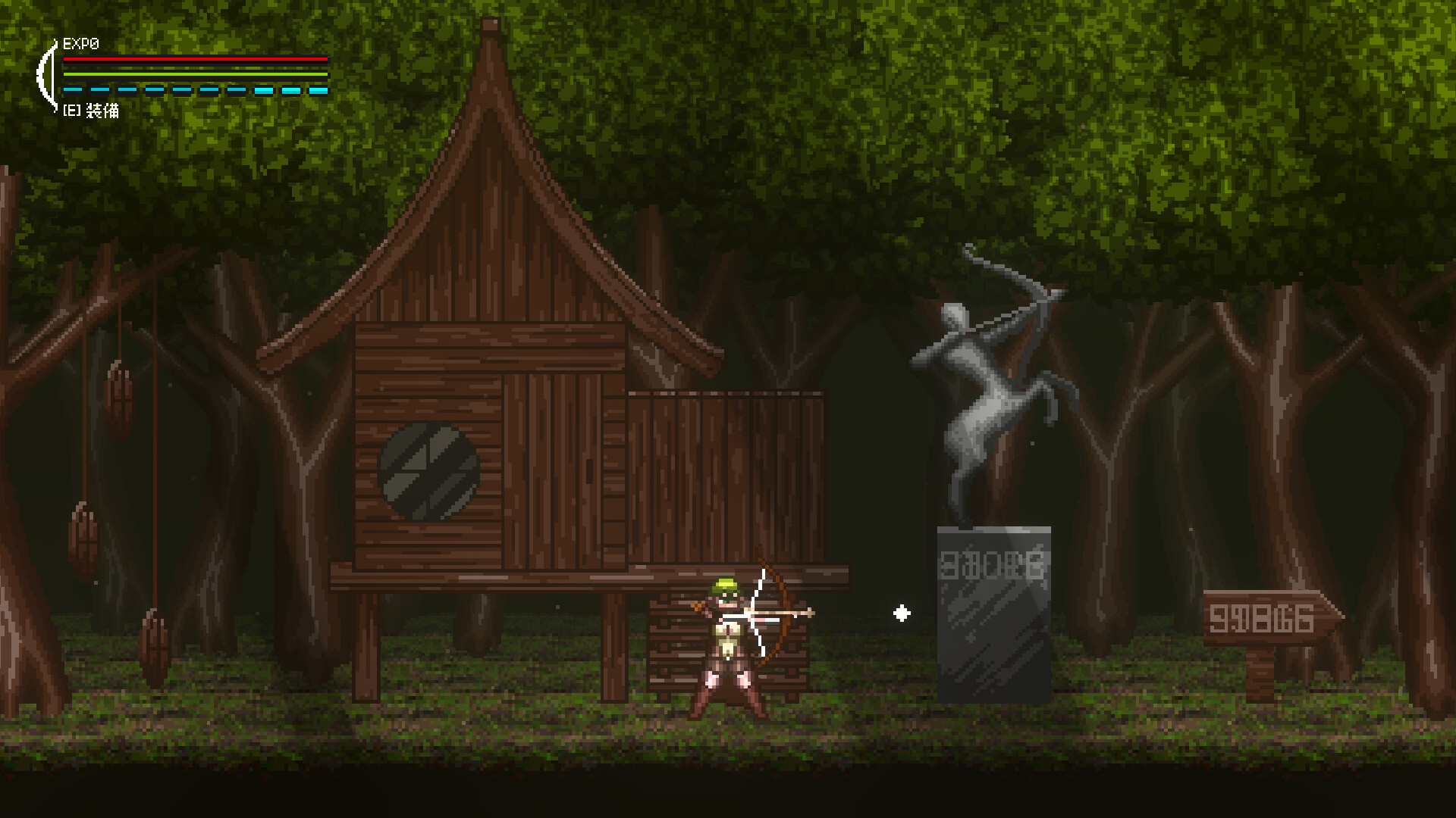 Elf Archer and The Disappearing Giant Tree [v1.1] [Bubble Gums] v1.1