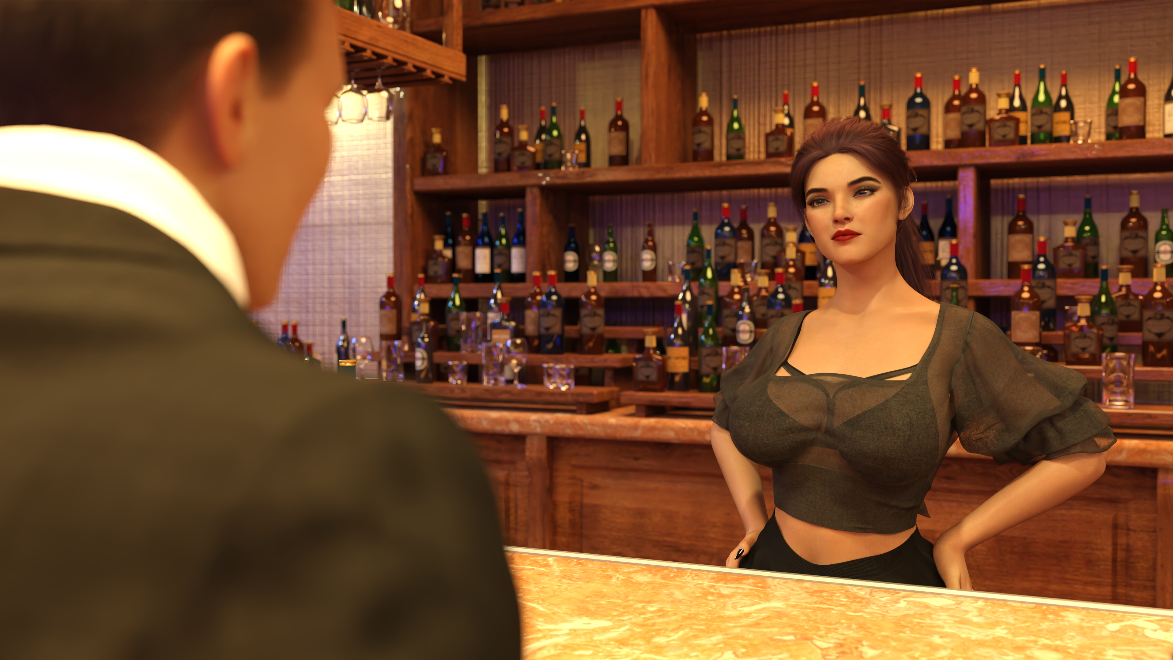 free virtual bartender girlfriend sex games
