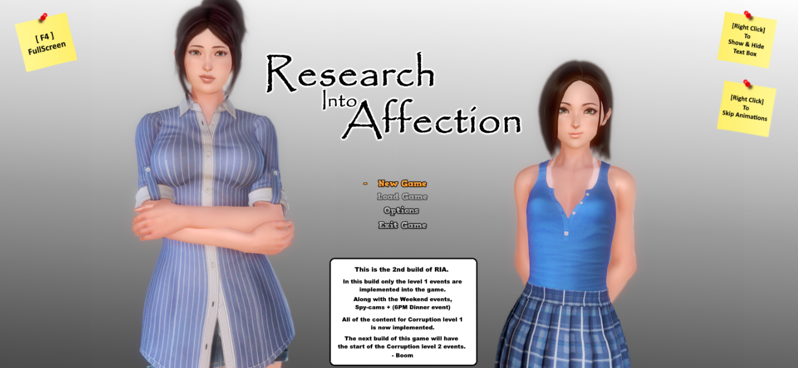 Research Into Affection poster