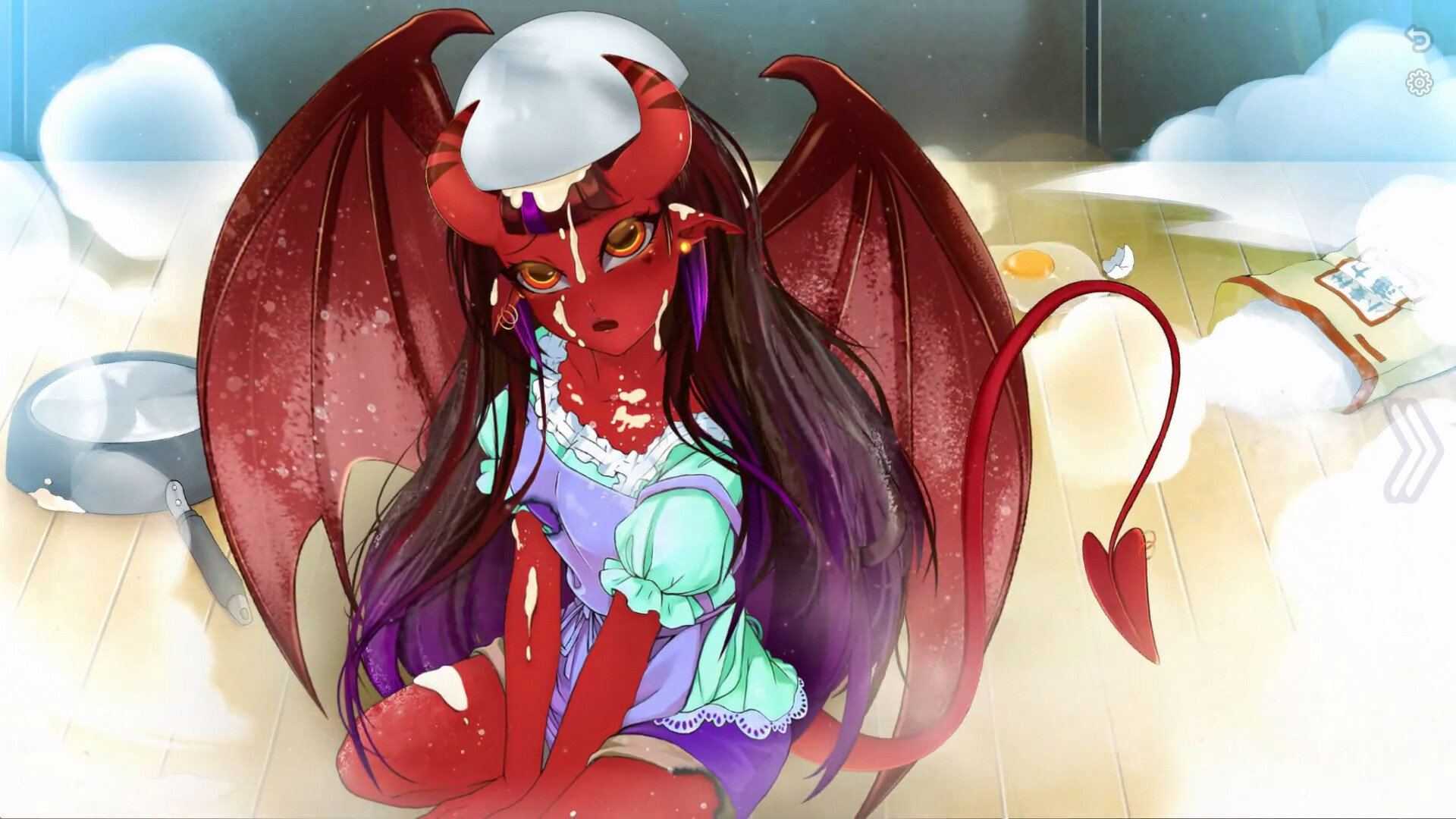 Succubus's making lunch [Final] [Hunny Bunny Studio] - free game  download, reviews, mega - xGames