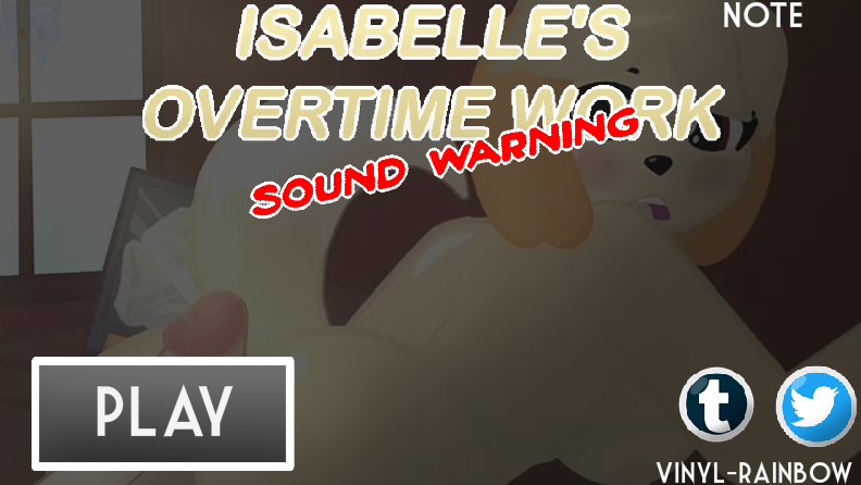 Isabelle's Overtime Work poster