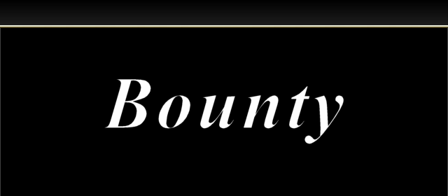 Bounty poster