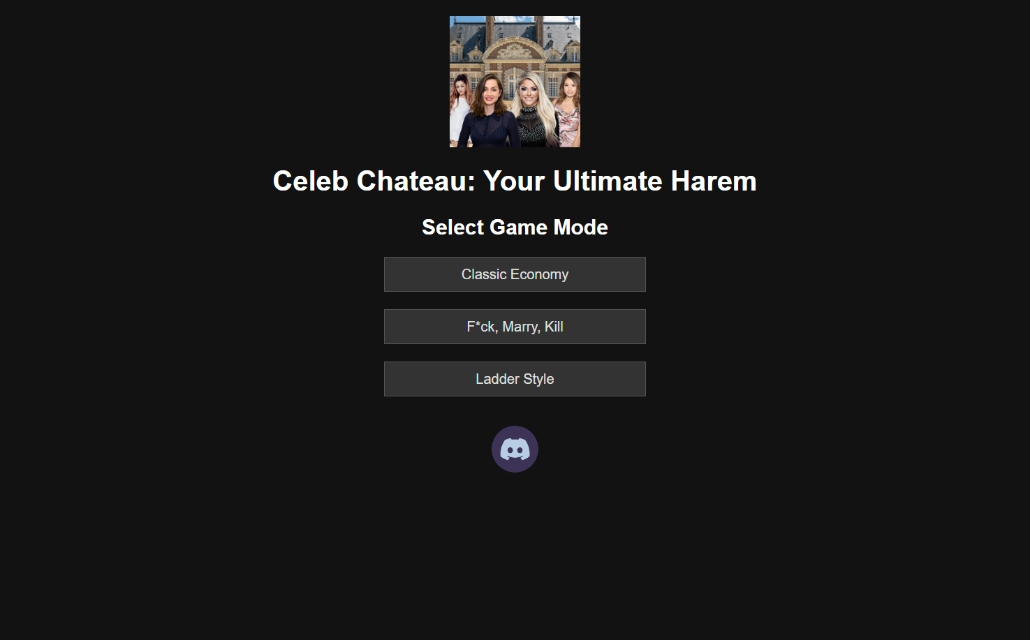 Celeb Chateau: Your Ultimate Harem [v.1.0.0] [Fawzix55] poster