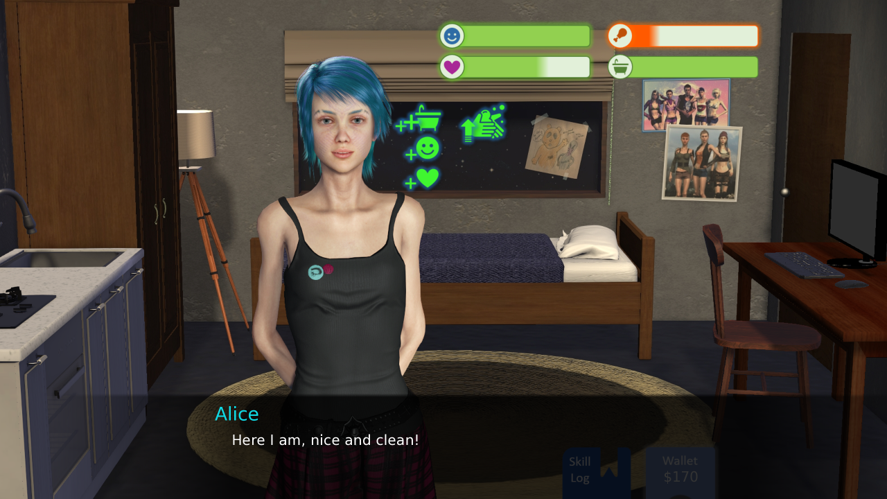 Teen Alien in Your Closet v1.0 free game download.