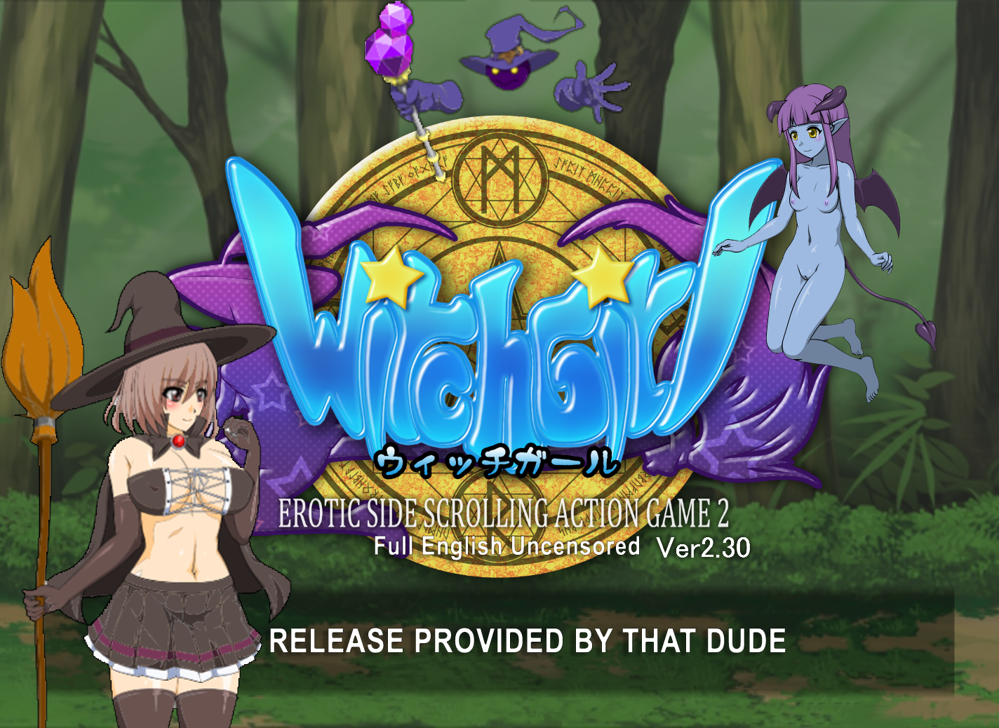 Witch girl hentai game