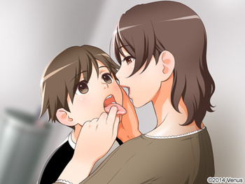 Mama to Boku no Karada no Shikumi Okaa-san ni Chitsunai Shasei Shitara Oyakoukou na Sekai (Venus) screenshot 0
